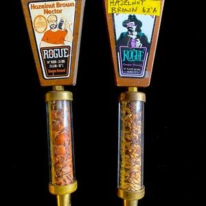 2 Rogue Beer Tap Handles